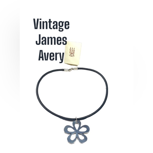 James Avery Jewelry Vintage James Avery Necklace Silver Large